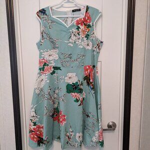 Floral summer dress